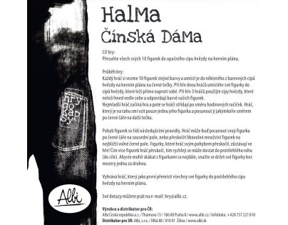 Albi Halma Magnetická čínská dáma
