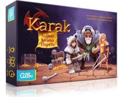 Albi Karak - Noví hrdinovia - Sidhar, Kirima & Elspeth