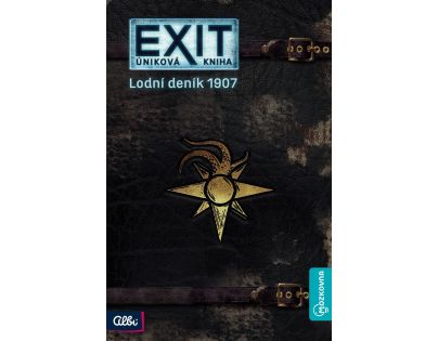 Albi Kniha Exit Lodní deník 1907 CZ verzia