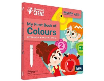 Albi Kúzelné čítanie - Kniha My First English 1 - Colours CZ