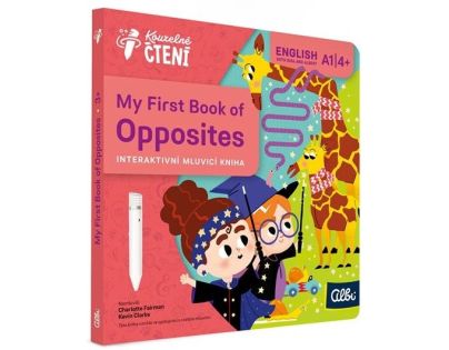 Albi Kúzelné čítanie - Kniha My First English 2 - Opposites CZ