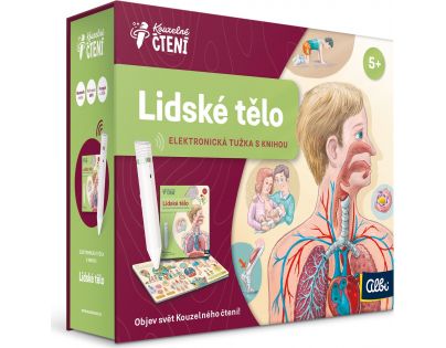 Albi Kouzelné čtení 2.0 Albi tužka a Lidské tělo R50 CZ - Poškodený obal