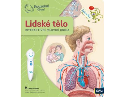 Albi Kouzelné čtení 2.0 Albi tužka a Lidské tělo R50 CZ