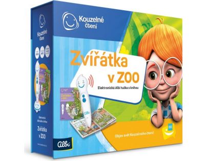 Albi Kúzelné čítanie Albi ceruzka Zvieratká v ZOO