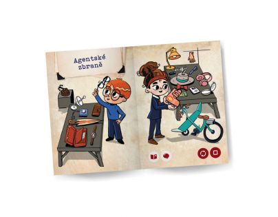 Albi Kouzelné čtení hra Agentské bojovky CZ verzia