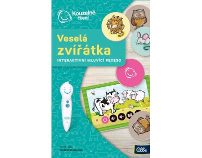 Albi Kouzelné čtení Hra Pexeso Veselá zvířátka CZ