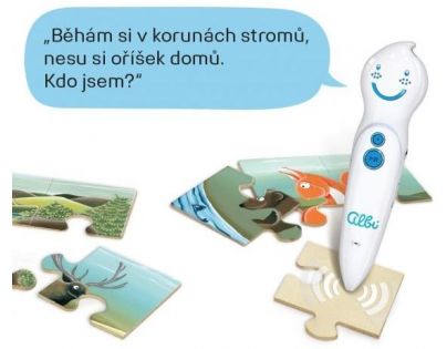 Albi Kúzelné čítanie Hra Zvieratká v lese