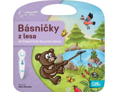 Albi Kouzelné čtení Kniha Básničky z lesa CZ