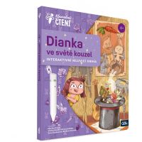 Albi Kúzelné čítanie Kniha Dianka vo svete kúziel