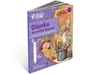 Albi Kúzelné čítanie Kniha Dianka vo svete kúziel