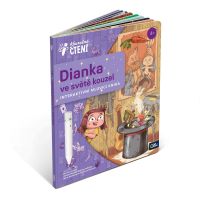 Albi Kúzelné čítanie Kniha Dianka vo svete kúziel 3