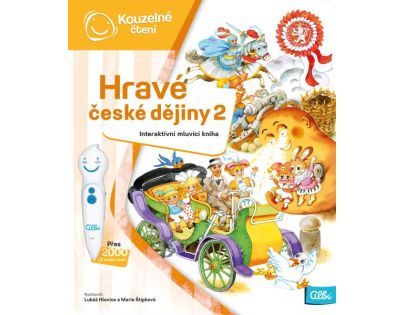 Albi Kouzelné čtení Kniha Hravé české dějiny 2 CZ