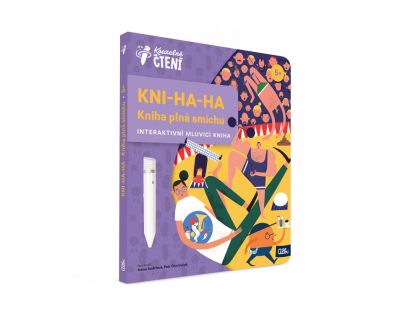 Albi Kouzelné čtení kniha Kni-ha-ha-ha CZ