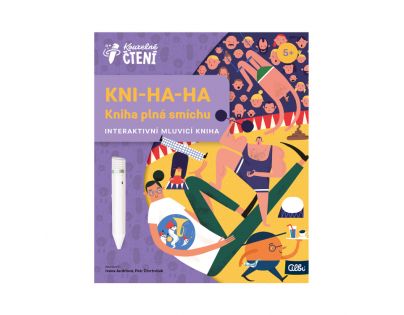 Albi Kouzelné čtení kniha Kni-ha-ha-ha CZ