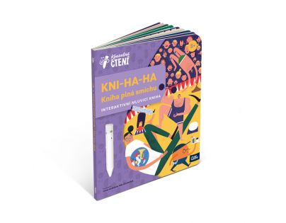 Albi Kouzelné čtení kniha Kni-ha-ha-ha CZ