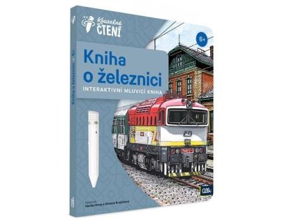 Albi Kúzelné čítanie kniha Kniha o železnici CZ