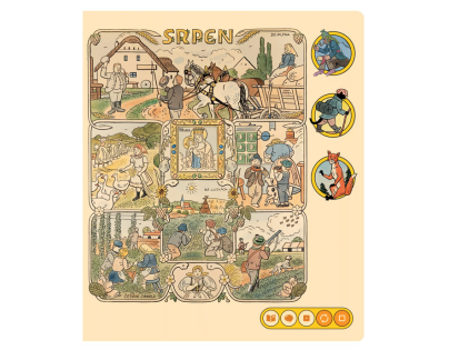 Albi Kúzelné čítanie kniha Kúzelný svet Jozefa Lady CZ