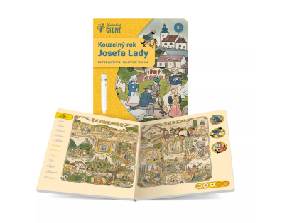 Albi Kúzelné čítanie kniha Kúzelný svet Jozefa Lady CZ