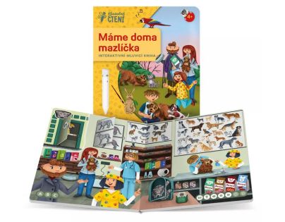 Albi Kúzelné čítanie Kniha Máme doma maznáčika