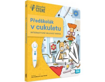 Albi Kouzelné čtení Kniha Předškolák v cukuletu CZ