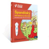 Albi Kúzelné čítanie Kniha Španielsky obrázkový slovník