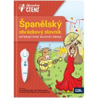 Albi Kúzelné čítanie Kniha Španielsky obrázkový slovník 2