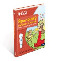 Albi Kúzelné čítanie Kniha Španielsky obrázkový slovník 3