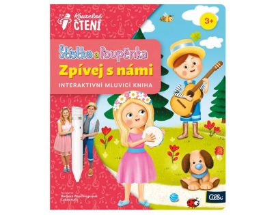 Albi Kúzelné čítanie Kniha Štístko a Poupěnka - Spievaj s nami