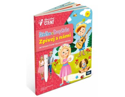 Albi Kúzelné čítanie Kniha Štístko a Poupěnka - Spievaj s nami