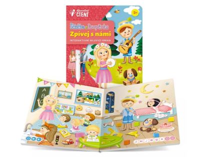 Albi Kúzelné čítanie Kniha Štístko a Poupěnka - Spievaj s nami
