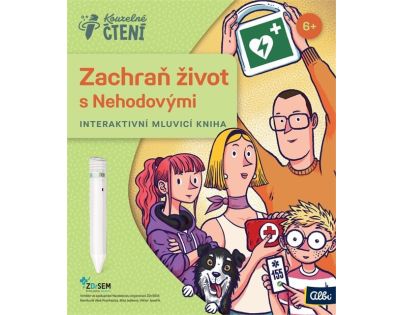 Albi Kúzelné čítanie kniha Zachráň život s Nehodovými CZ