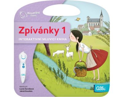 Albi Kouzelné čtení Kniha Zpívánky 1 CZ