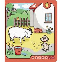 Albi Kúzelné čítanie Kniha Zvieratká na farme 4