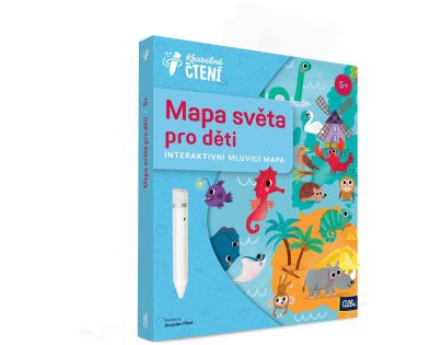 Albi Kúzelné čítanie Mapa sveta pre deti