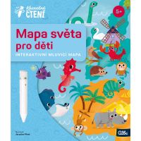 Albi Kúzelné čítanie Mapa sveta pre deti 2