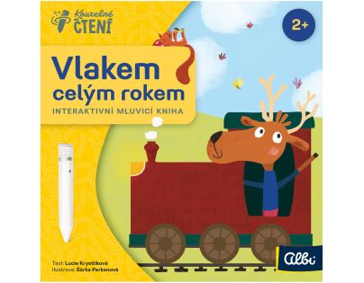 Albi Kúzelné čítanie Minikniha – Vlakom celým rokom 2. vydanie