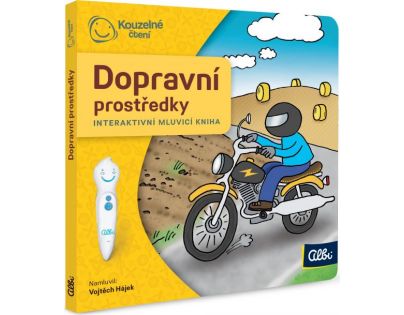 Albi Kouzelné čtení Minikniha Dopravní prostředky CZ