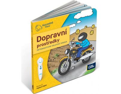 Albi Kouzelné čtení Minikniha Dopravní prostředky CZ