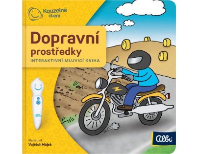 Albi Kouzelné čtení Minikniha Dopravní prostředky CZ