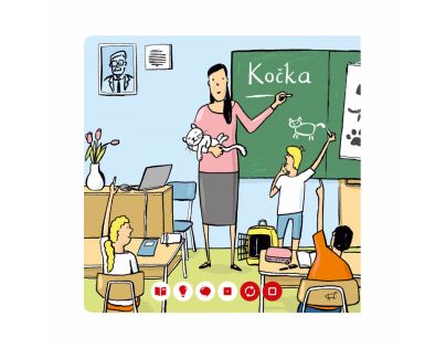 Albi Kúzelné čitanie Minikniha povolania - Učitel