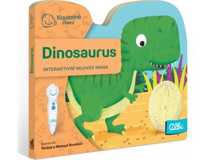 Albi Kouzelné čtení Minikniha s výsekem Dinosauři CZ