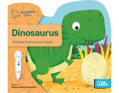 Albi Kouzelné čtení Minikniha s výsekem Dinosauři CZ