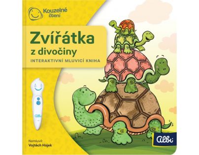 Albi Kouzelné čtení Minikniha Zvířátka z divočiny CZ