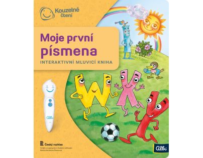 Albi Kúzelné čítanie Kniha Moje prvé písmená