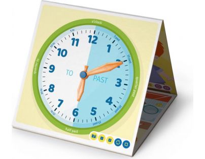 Albi Kouzelné čtení My English Clock CZ verze