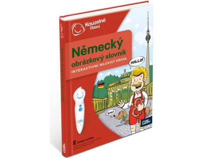 Albi Kouzelné čtení Německý obrázkový slovník CZ