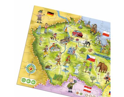 Albi Kúzelné čítanie Puzzle Česká republika