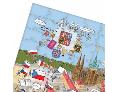 ALBI Kouzelné čtení Puzzle Můj stát