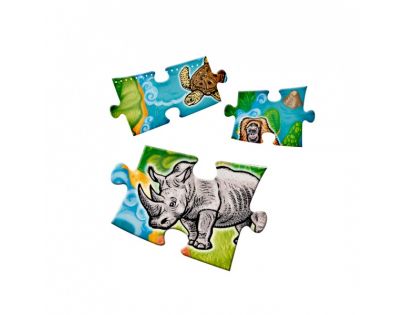 Albi Kúzelné čítanie Puzzle Planéta zvierat