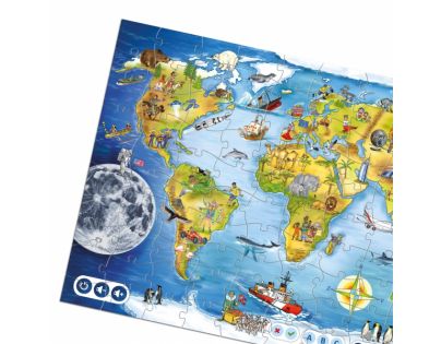 Albi Kúzelné čítanie Puzzle Svet